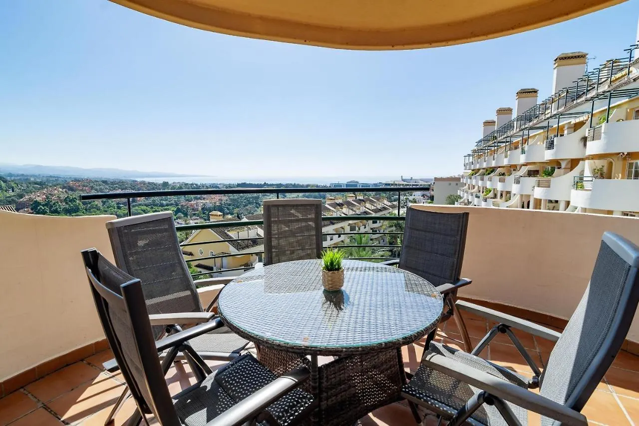 Apartment 2-Bedroom Retreat With Stunning Views In Aldea Blanca With Private Paddle Court Marbella Spain