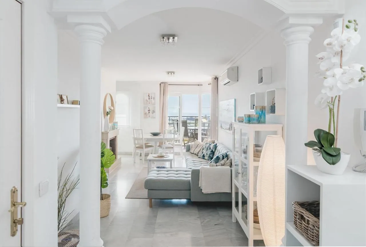 Apartment 2-Bedroom Retreat With Stunning Views In Aldea Blanca With Private Paddle Court Marbella Spain
